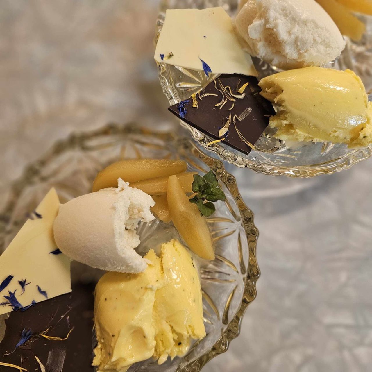 Is til dessert