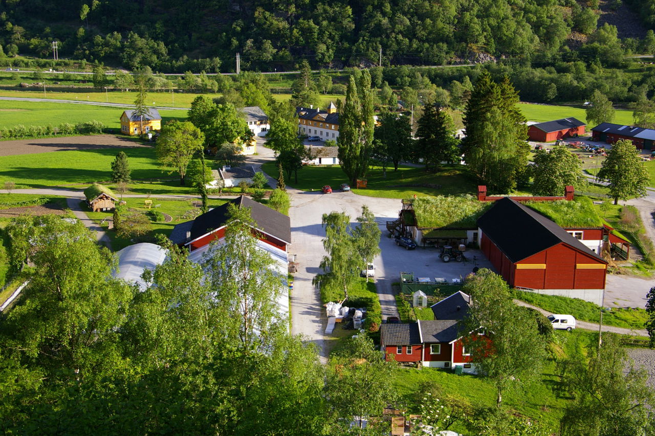 Skulegarden på Sogn Jord- og Hagebruksskule
